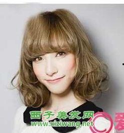 齐肩发型图片卷发,轻盈灵动，尽显女性魅力